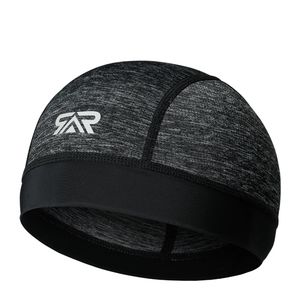 Cooling Moisture Sweat Wicking Dome Skull Cap Helmet Liner Bald Sport Beanie Hat